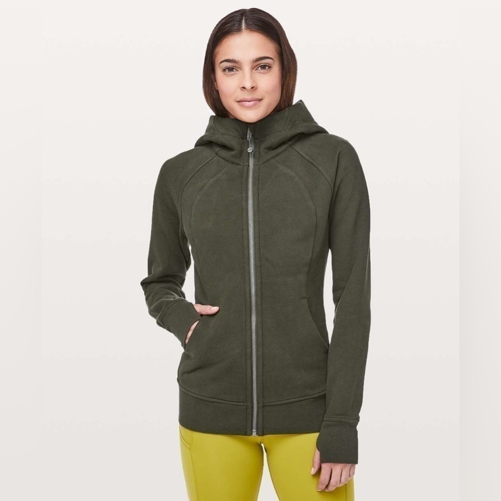 Lululemon Scuba Hoodie *Light  Cotton Fleece
Dark Olive